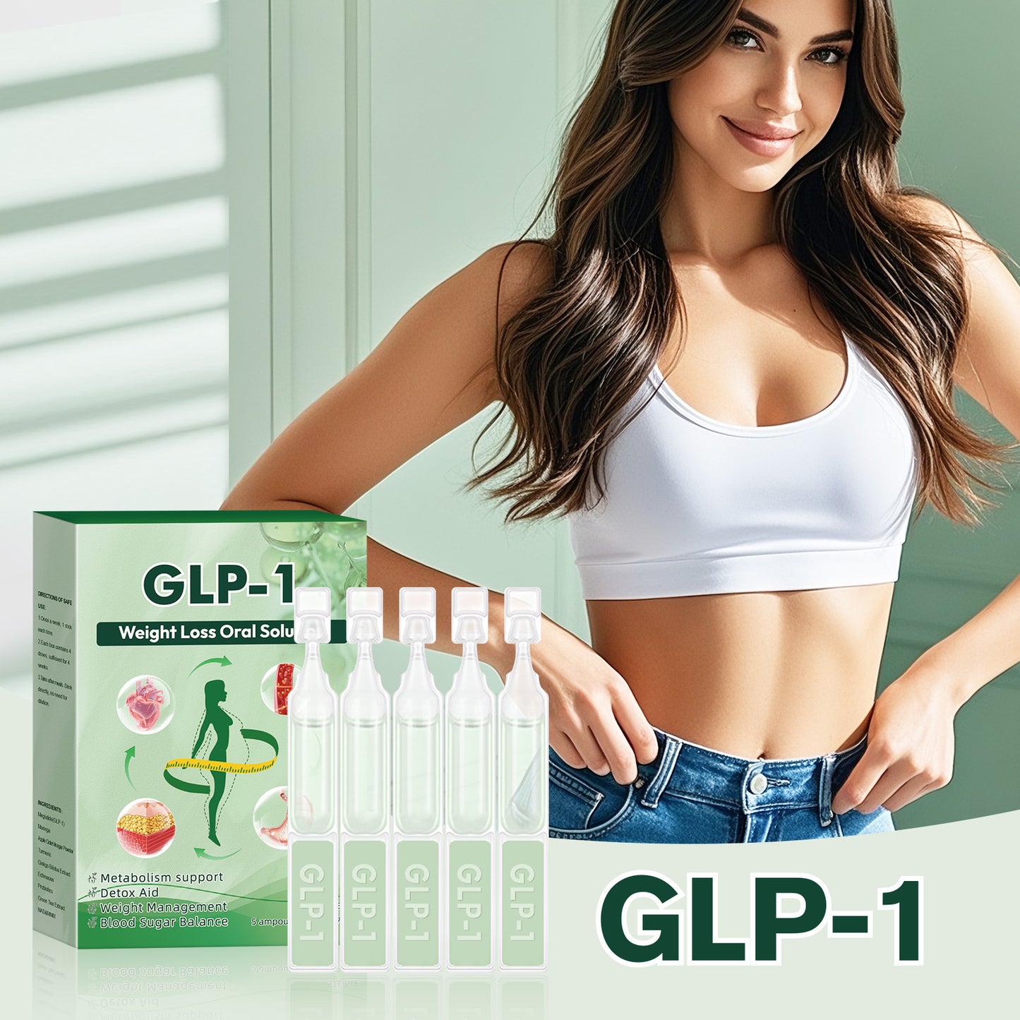 GLP-1 Oral Solution, GLP-1 Moringa Drops