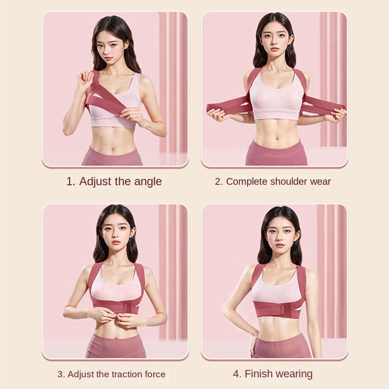 Scientifically Designed Posture Corrector Belt for Women Invisible Posture Correction Belt to Treat and Prevent Hunchback