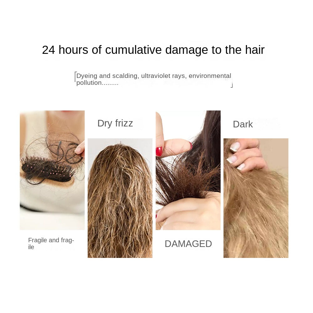 Collagen Protein Hair Mask for Rough and Frizzy Hair Texture Improvement Moisturizing and Hydrating Smooth Hair Conditioner