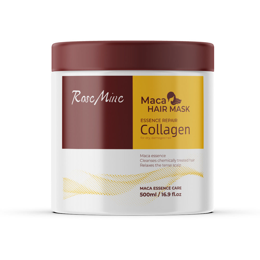 Collagen Protein Hair Mask for Rough and Frizzy Hair Texture Improvement Moisturizing and Hydrating Smooth Hair Conditioner