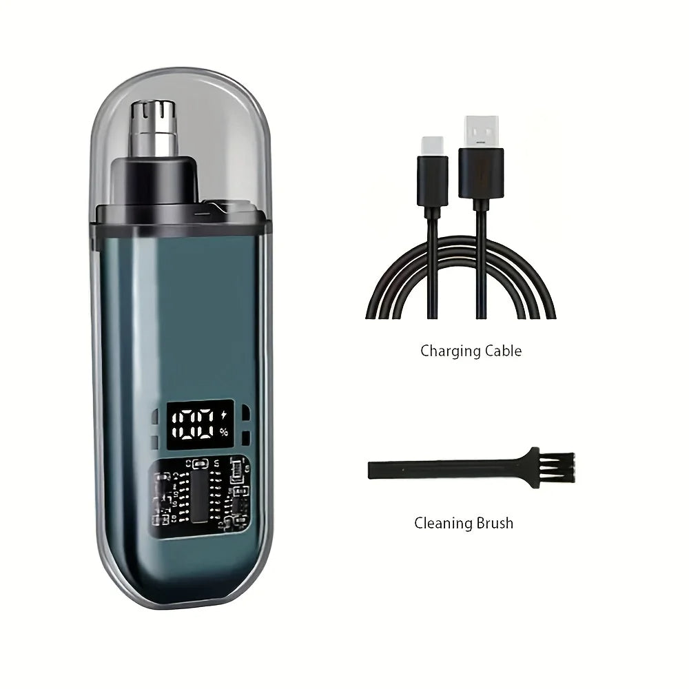 ✨ GlowTrim – Mini USB Nose & Ear Trimmer