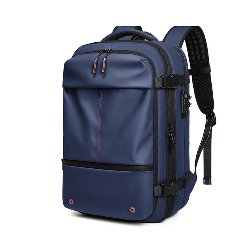 🎒 GlowTravel AeroPack 60L – Vacuum Compression Travel Backpack with Carry-On Size