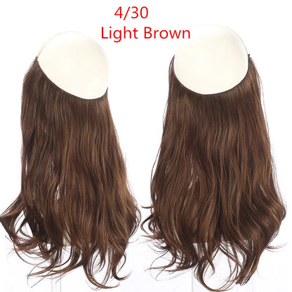 💇‍♀️ GlowStrand HaloLift – Invisible Wire Hair Extension