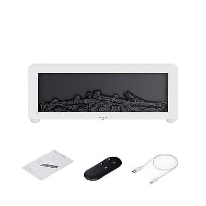 🔥 GlowHome EmberMist – Full-Size LED Fireplace Humidifier with Essential Oil Diffuser & Remote Control