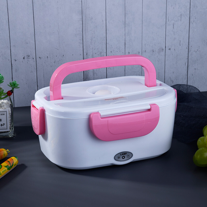 🍱 GlowHeat MealMate – 2-in-1 Electric Heating Lunch Box with Thermal Bag