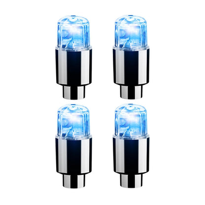 🚗 GlowDrive MotionRim – 4-Piece LED Wheel Valve Cap Lights
