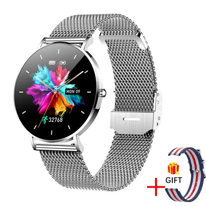 ⌚ GlowTime EliteView – LIGE Ultra-Thin AMOLED Smartwatch