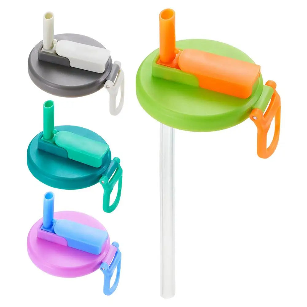 🥤 GlowSip CanGuard – Reusable Soda Can Lids with Silicone Straws