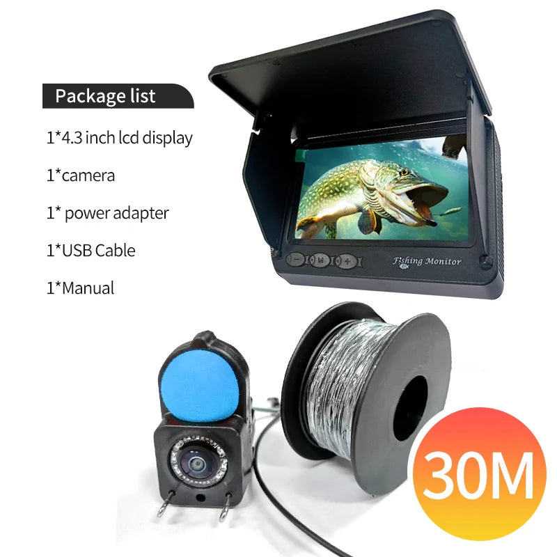 🎣 GlowScan – 4.3” Portable Fish Finder