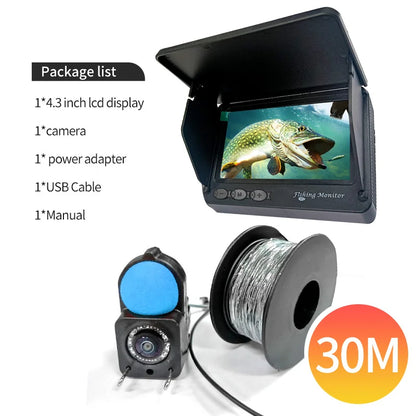 🎣 GlowScan – 4.3” Portable Fish Finder