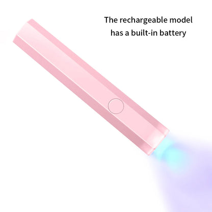 💅 GlowNail FlashCure – Rechargeable Quick-Dry UV Gel Nail Lamp