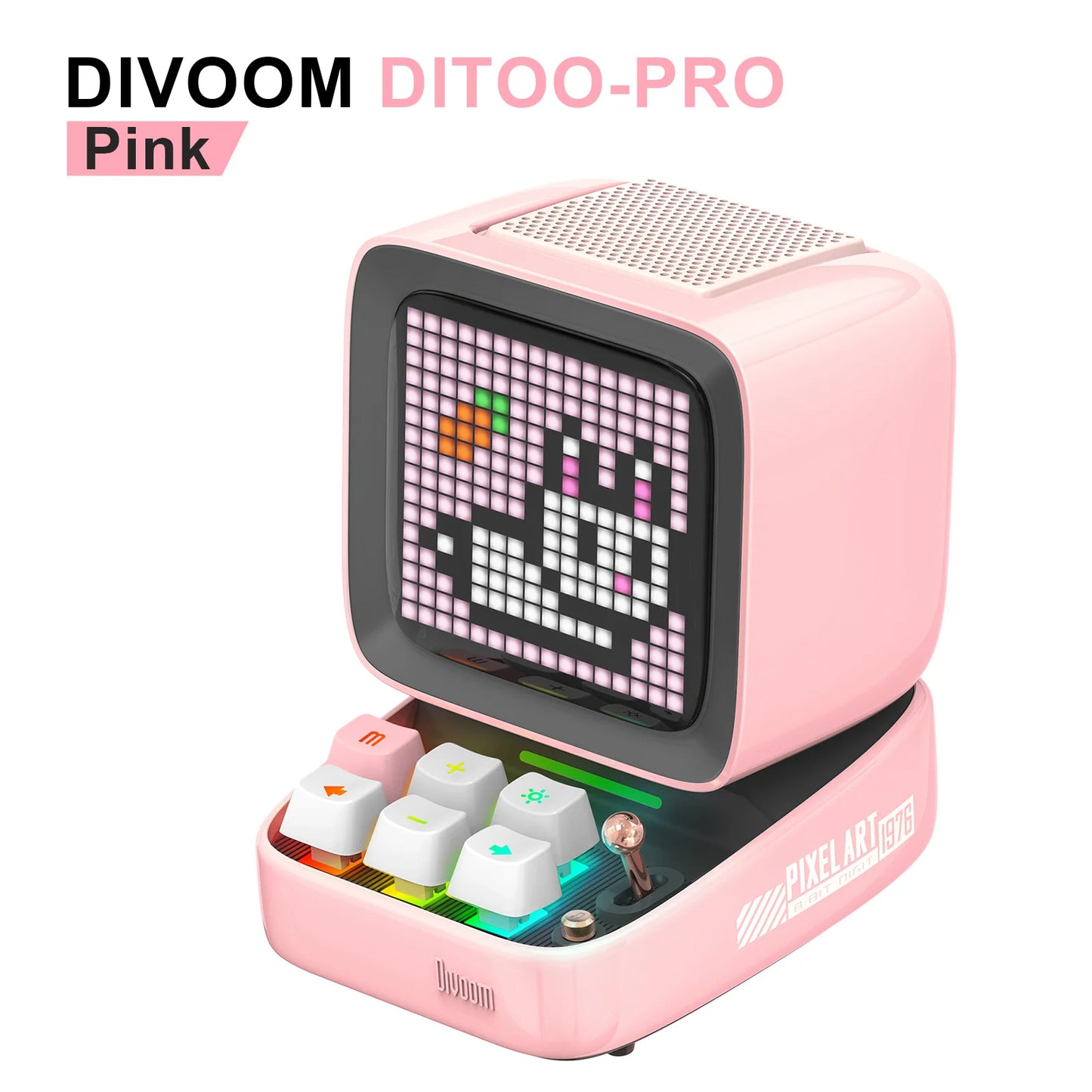 🎵GlowPixel – Retro Pixel Art Bluetooth Speaker