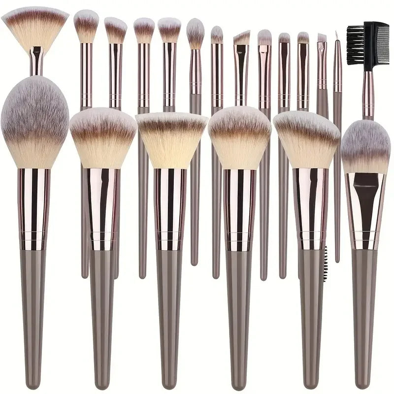 💄 GlowBlend ProKit – 3 to 20-Piece Professional Makeup Brush Set