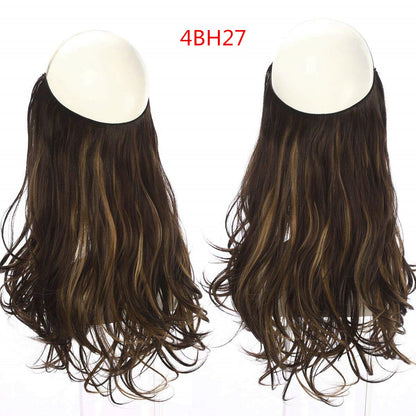 💇‍♀️ GlowStrand HaloLift – Invisible Wire Hair Extension