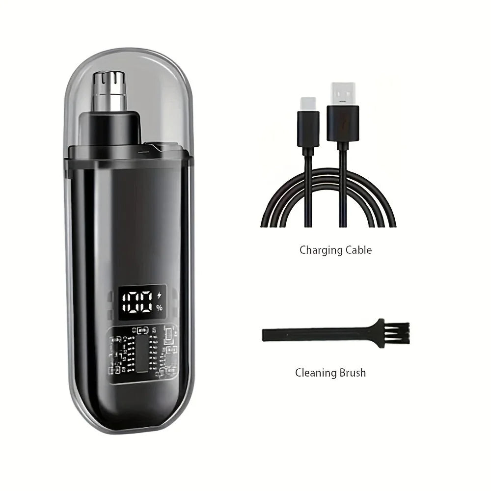 ✨ GlowTrim – Mini USB Nose & Ear Trimmer