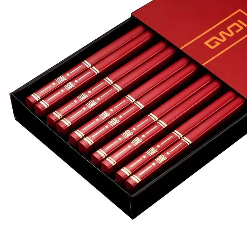 GlowTable NihonGrip – 5 Pairs High-Quality Japanese Non-Slip Chopsticks