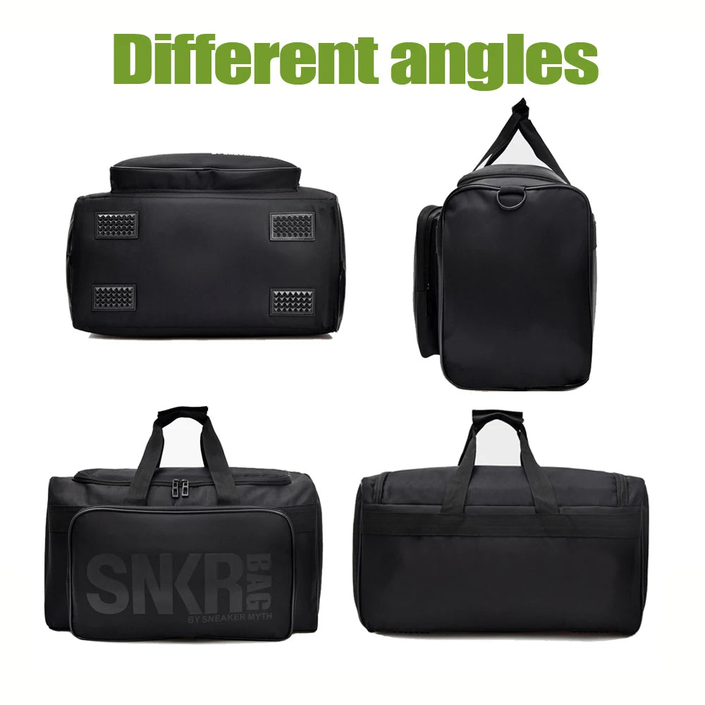 🎒 GlowActive FlexDuffle Pro – Multi-Compartment Sneaker & Sports Gear Bag