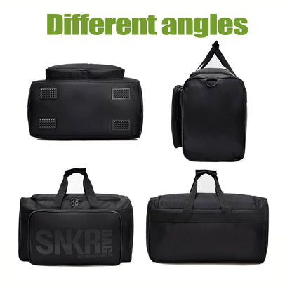 🎒 GlowActive FlexDuffle Pro – Multi-Compartment Sneaker & Sports Gear Bag