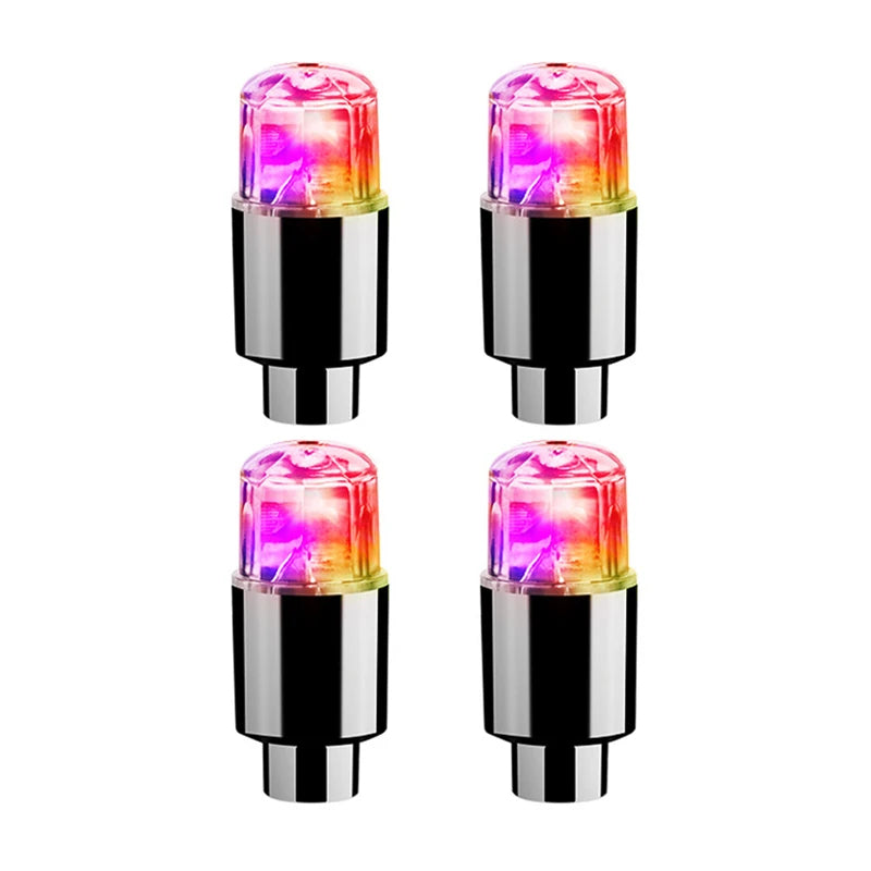 🚗 GlowDrive MotionRim – 4-Piece LED Wheel Valve Cap Lights