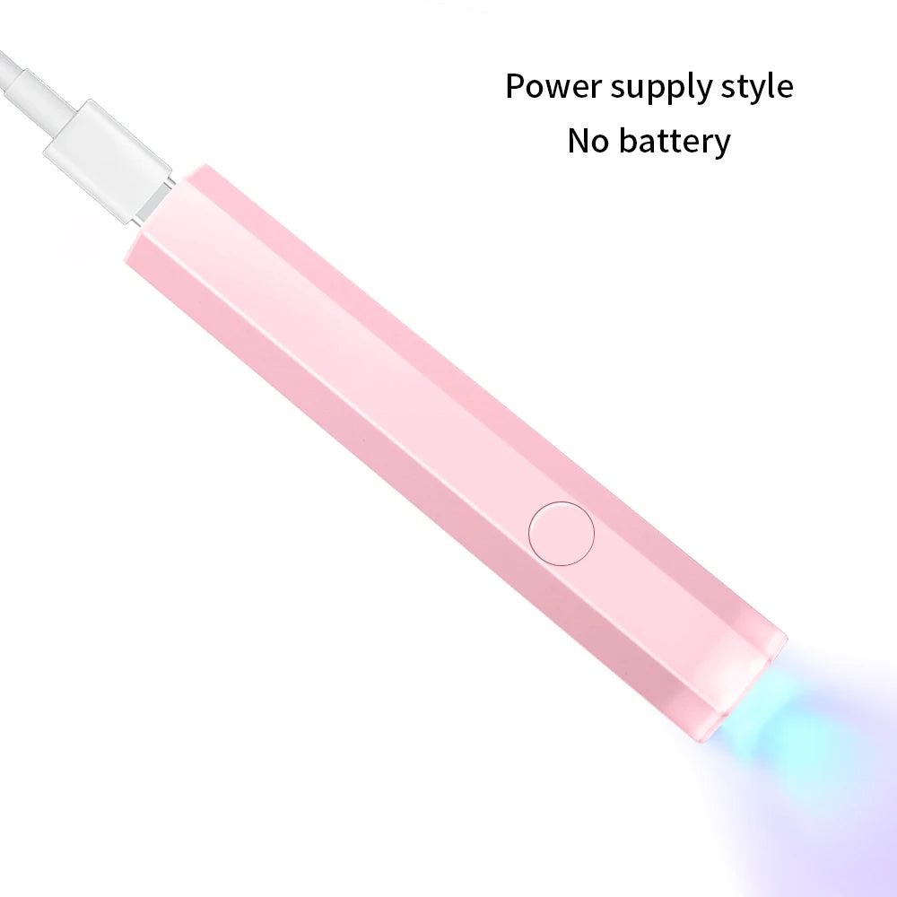 💅 GlowNail FlashCure – Rechargeable Quick-Dry UV Gel Nail Lamp