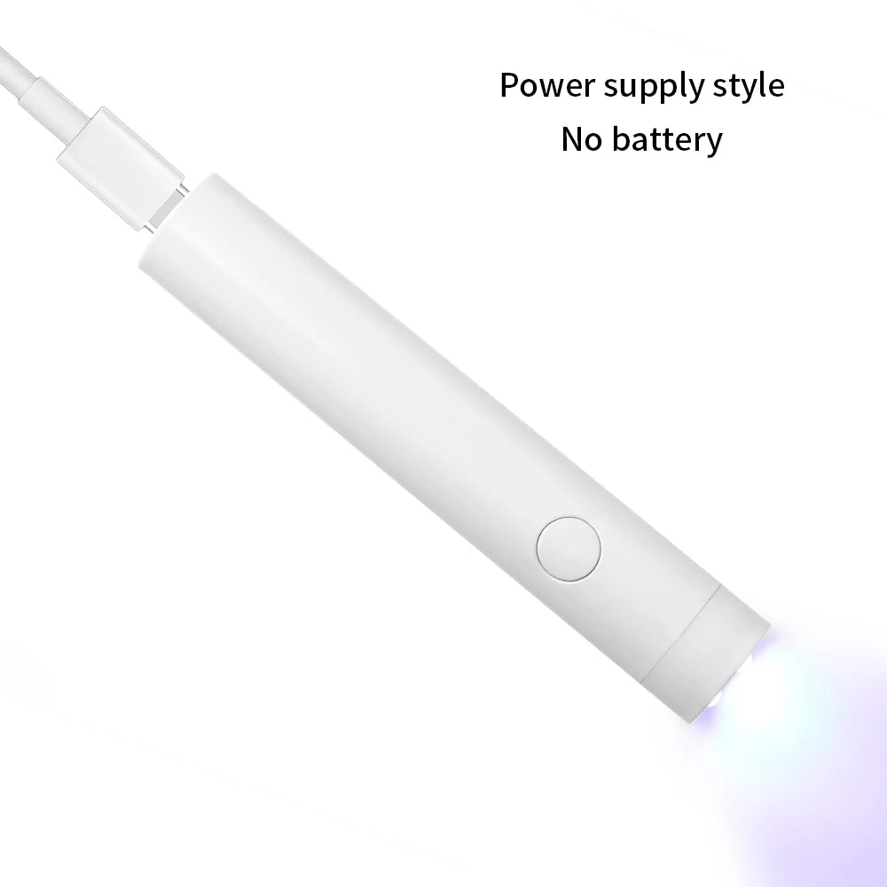 💅 GlowNail FlashCure – Rechargeable Quick-Dry UV Gel Nail Lamp