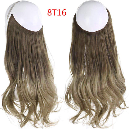 💇‍♀️ GlowStrand HaloLift – Invisible Wire Hair Extension