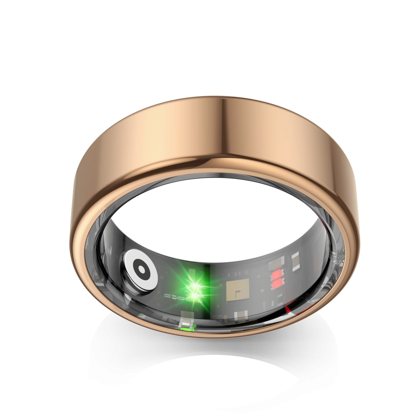 💍 GlowFit PulseRing Pro – Advanced Fitness Smart Ring with Heart Rate, Sleep & GPS Sports Tracking
