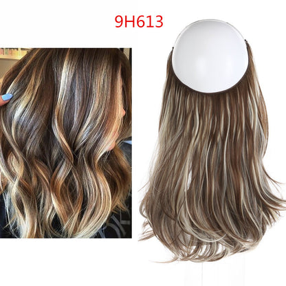 💇‍♀️ GlowStrand HaloLift – Invisible Wire Hair Extension
