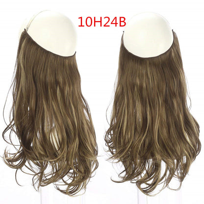 💇‍♀️ GlowStrand HaloLift – Invisible Wire Hair Extension