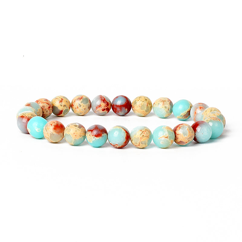 ✨ GlowAura CrystalWeave – Handcrafted Natural Stone Protection Bracelets