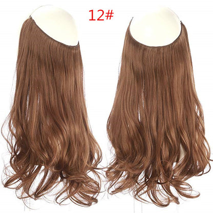 💇‍♀️ GlowStrand HaloLift – Invisible Wire Hair Extension