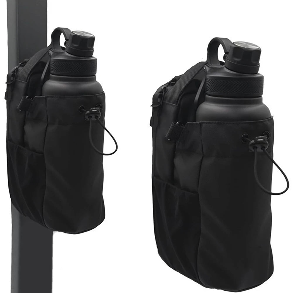 💧 GlowHydra MagGrip Bottle Bag – Magnetic Water Cup Holder for Gym & Outdoor Fitness