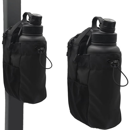 💧 GlowHydra MagGrip Bottle Bag – Magnetic Water Cup Holder for Gym & Outdoor Fitness