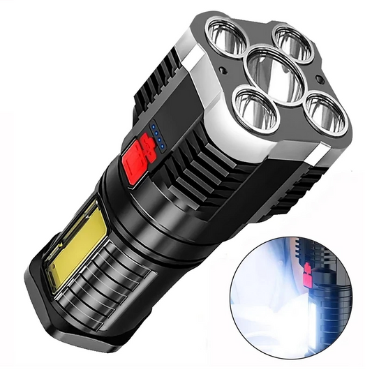 🔦 GlowBeam Max – High-Power Long-Range LED Flashlight
