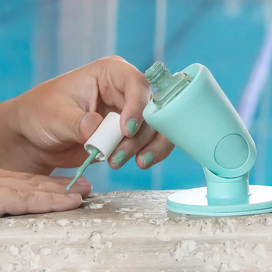💅 GlowCare SteadyTip – Anti-Spill Silicone Nail Polish Holder