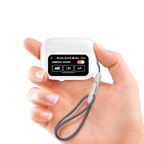 GlowTech A9 Pro Earbuds – Bluetooth 5.4 Wireless Earbuds with Built-In Display