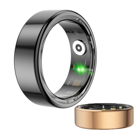 💍 GlowFit PulseRing Pro – Advanced Fitness Smart Ring with Heart Rate, Sleep & GPS Sports Tracking