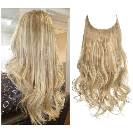 💇‍♀️ GlowStrand HaloLift – Invisible Wire Hair Extension