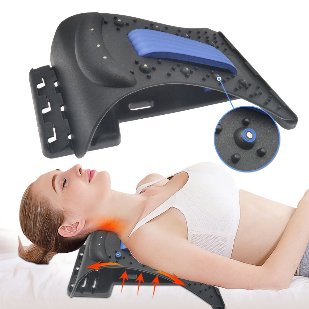 💪 GlowFit SpineAlign Pro – Back Massager & Posture Correction Stretcher