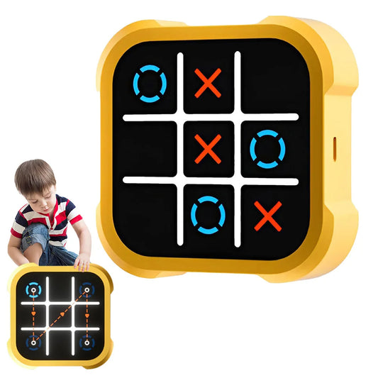 🎮 GlowPlay X-Tac Pro – Electric Tic-Tac-Toe Puzzle Game for All Ages