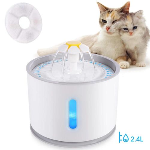 🐱 GlowPet BloomFlow – Petal-Inspired Cat Water Fountain