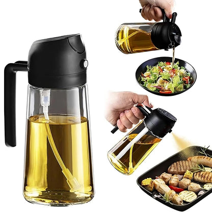 GlowSpray - 2 in 1 Oil Spray Bottle