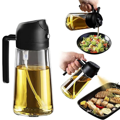 GlowSpray - 2 in 1 Oil Spray Bottle