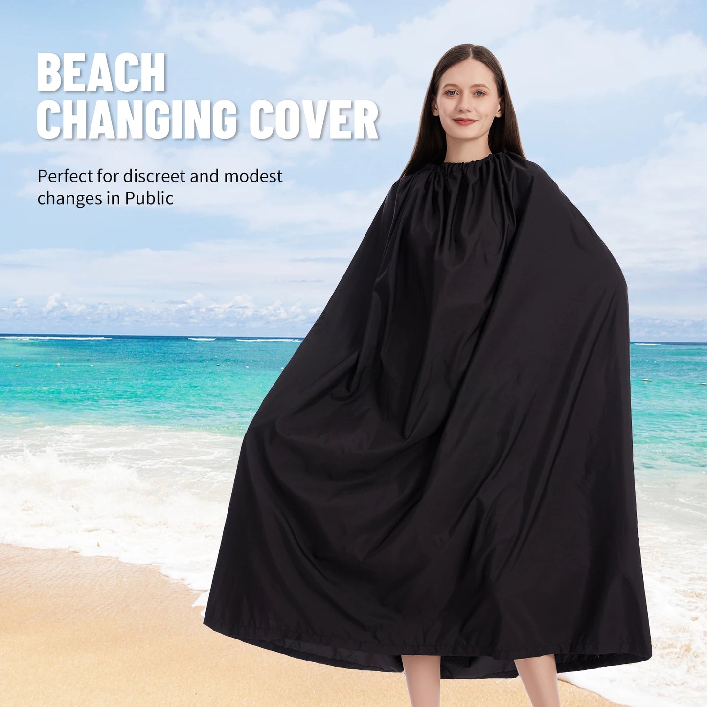 🏕️ GlowTravel QuickCover – Portable Changing Room Cover-Up