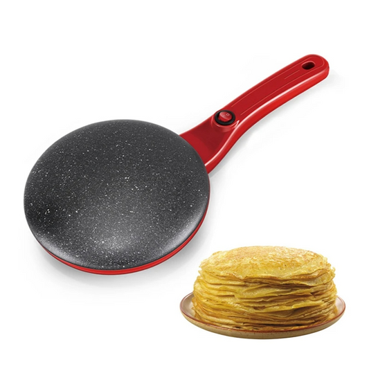 🥞 GlowKitchen SwiftCrepe Pro™ – Electric Non-Stick Crepe & Flatbread Maker
