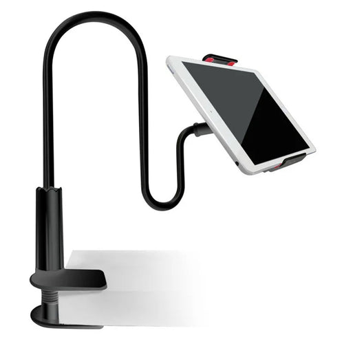 📱 GlowTech FlexMount 360 – 75cm Gooseneck Tablet & Phone Holder Clip Stand