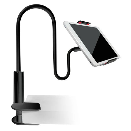 📱 GlowTech FlexMount 360 – 75cm Gooseneck Tablet & Phone Holder Clip Stand