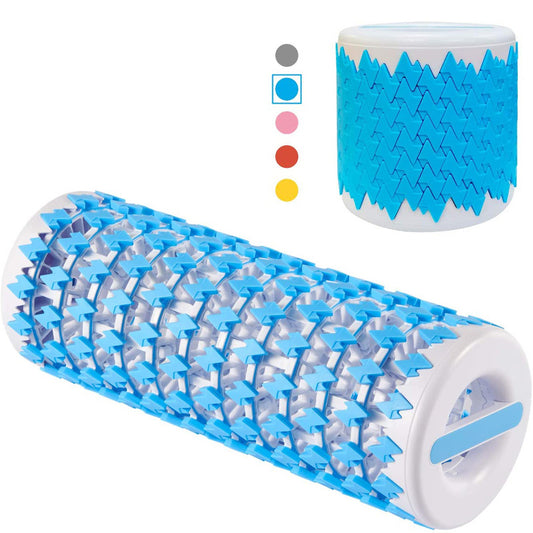 🎯 GlowRoll Compact – Retractable 3D Massage Fitness Roller