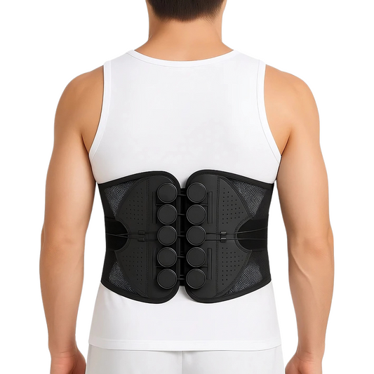 💪 GlowFit CoreGuard – Adjustable Double Pull Waist Support Belt