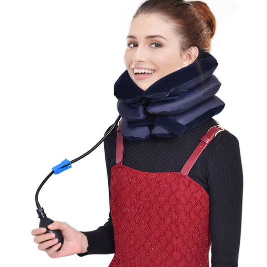 💆‍♂️ GlowRelief NeckLift Pro – Inflatable Cervical Neck Traction Device